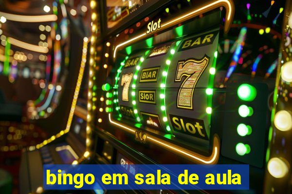 bingo em sala de aula